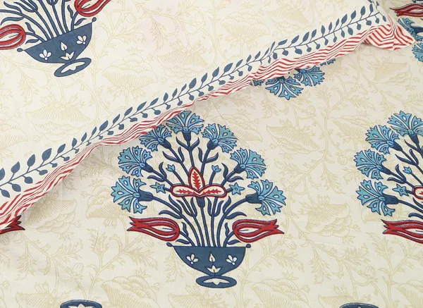 Blue_Cotton_Rajwada_Empire_Double_Bedsheet_With_Pillow_Cover_108_X_108_Cm